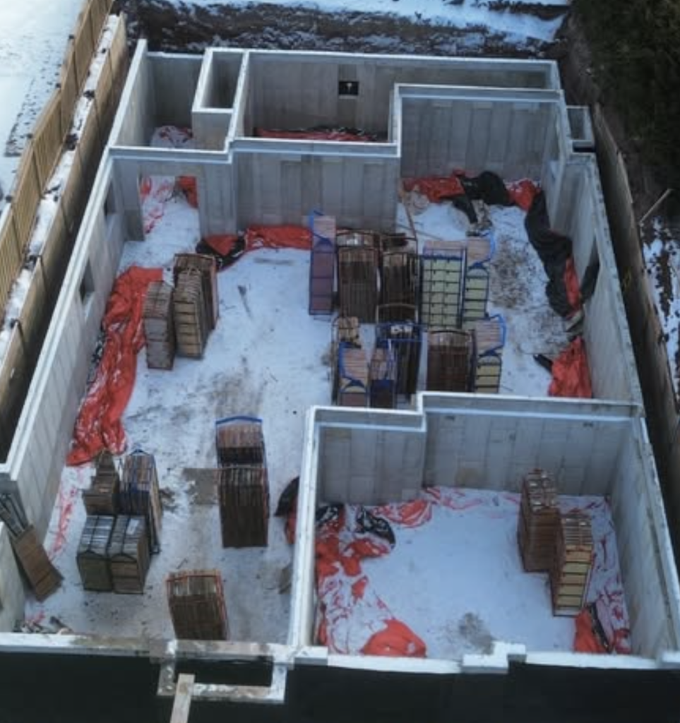 Custom Home Foundation in the Heart of Oakville - saycreteconcrete.com